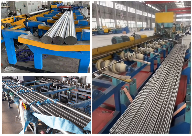 Steel rod production line